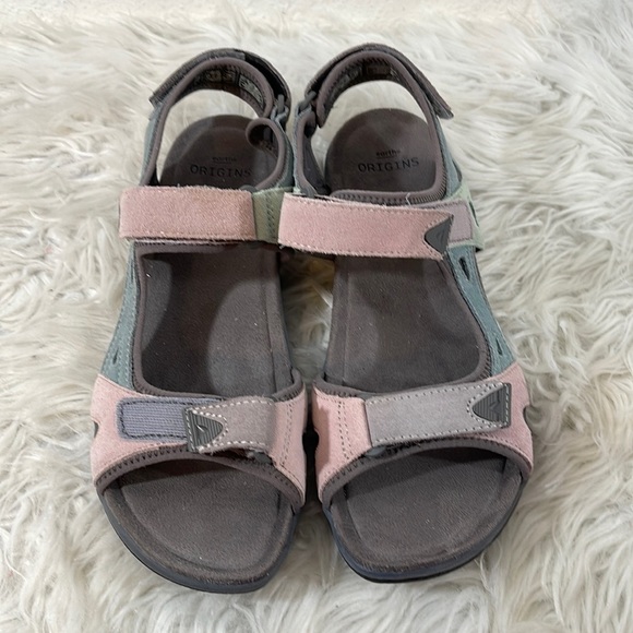 EARTH ORIGINS Skylar Round Toe Lightweight Casual Flat Sandals Size 11 NEW - Picture 4 of 16